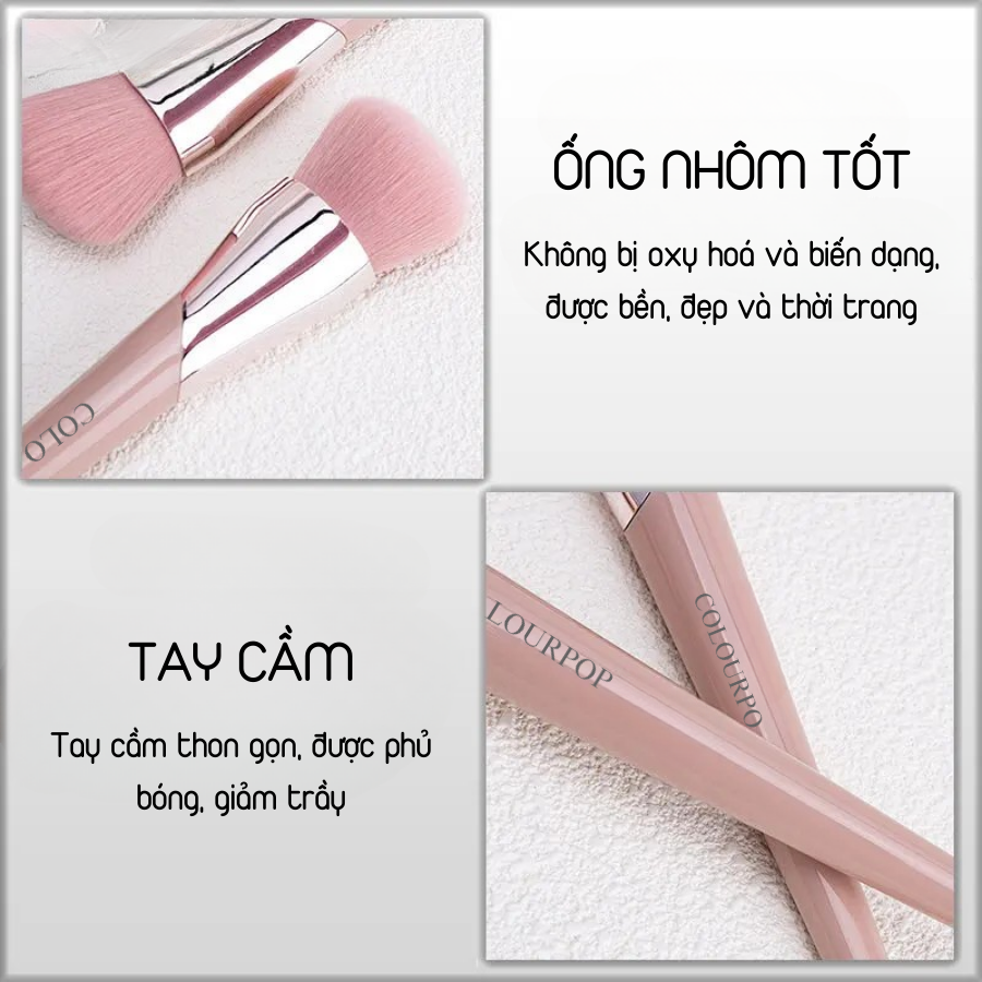 Cọ Đa Năng Tán Kem Nền Và Má Kem COLOURPOP Foundation Brush C103